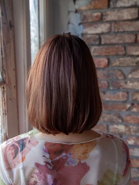 サニーサイド(SUNNY SIDE) 前上がりボブ