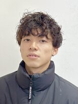 ディッセンバー 伊勢崎(December) メンズ/センターパート/似合わせカット/ニュアンスパーマ