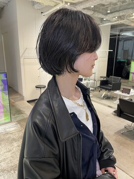 エニイ(ANY) 小顔/ピンクベージュ/黒髪/ニュアンスパーマ/【千葉／パーマ】