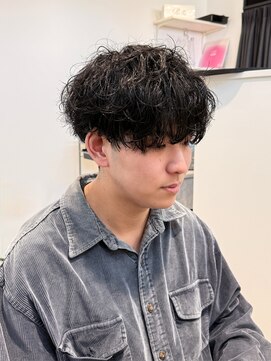 ウシワカマルガーデン(ushiwakamaru Garden) シャドウパーマ/緩めパーマ/韓国風パーマ/ラウンドマッシュ