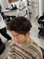 スウェル 押上店(Swell)&nbsp;サーフカール/スパイキーショート/ブルーブラック/眉毛/錦糸町駅