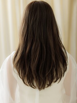 カバーヘア ブリス 大宮西口(COVER HAIR bliss) ダークアッシュヨシンモリ韓国風フェミニンロングX大宮20代30代