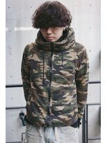ブークル(boucle)&nbsp;メンズ無造作海外風パーマ　シャドウパーマ