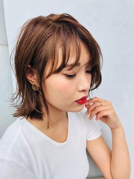 スプランドゥール(splen deur) 切りっぱなしボブ
