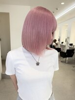 ゼロ 静岡(ZERO) ブロンドに色落ちするペールピンク【望月皐太】