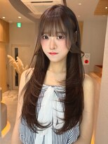 ロンドシトリン 四条烏丸(Lond citrine) 【五島巨幹】ハッシュカット/グレージュ/縮毛矯正/前髪/顔周り