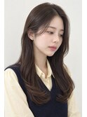 143. 髪質改善カラーエステ/大人可愛いロング/グレージュ