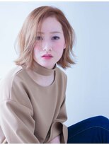 エール(a:le) ハイトーン 切りっぱなしボブ