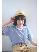 チマコッピ(cimacoppi) フレンチ♪ブルーグレージュ外ハネロブ