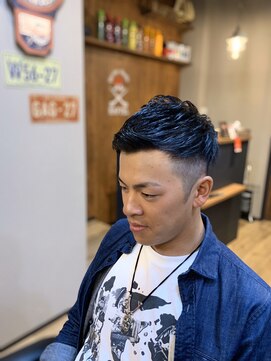 バーバー スタジオ ラフテル(Barber Studio RAFTEL) 2ブロックショート