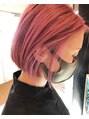 アールハーツ 峰店(R-HEARTS) 淡いピンクやデザインカラーはベースのブリーチが重要です!