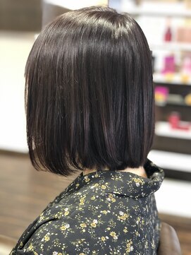 カスガウラ美容室 サラサラボブ