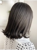 【暗髪】オリーブアッシュ