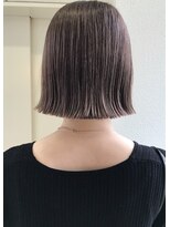ヘアーデザイン シュシュ(hair design Chou Chou by Yone)&nbsp;☆chouchou☆ミニボブ×グレージュ