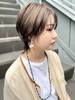 ヌード(NUDE)&nbsp;NUDEウルフショート10代20代30代メンズライクシースルーバンク