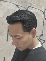 ヒロギンザ 神田店(HIRO GINZA)&nbsp;クラシカルサイドパート テーパーフェード