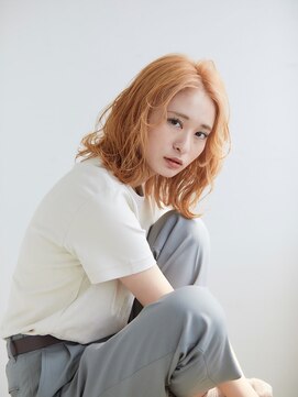 カペリベラグラマラス CapelliBellaGLAMOROUS ミディアムボブ/くせ毛風ボブ/20代30代【カペリベラグラマラス】