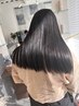 髪質改善ストレート＋カット ￥16500 【岡山】