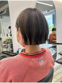 無造作ボブ/切りっぱなしボブ/カジュアルボブ