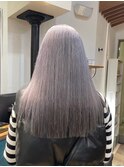 ダブルカラーベージュカラーケアブリーチカラーハイトーンカラー