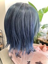 ニジヘアー(Nizi hair) ライトブルー〇デザインカラー