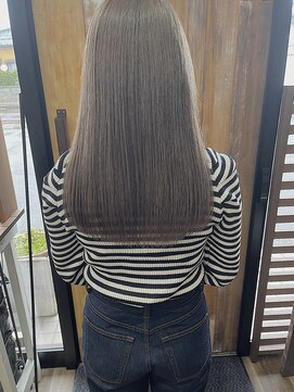 バンビ プライベート サロン(Bambi private salon) ダブルカラー*ミルクティーベージュ*Bambi松平愛