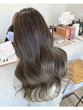 アーブル ヘアーアンドメイク(ARBRE) 髪質改善トリートメントロングハイライト透明感カラー