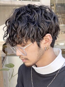 バイフィフス 原宿/表参道(by fifth) 韓国センターパートウルフカットカルマパーマニュアンスパーマ