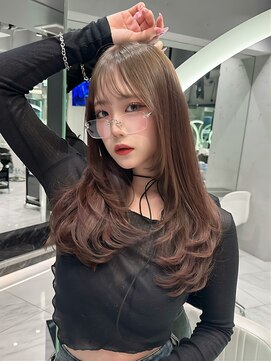 レディアル 渋谷(REDEAL) 韓国ヘア/ブリーチ/暖色カラー/ワンホン【レイヤー/渋谷】