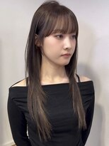 カミケン 黒岩店　kamiken・ 大人リアル韓国レイヤーカットオリーブカラー【カミケン黒岩店】