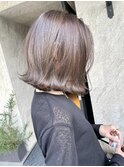 Bell Bottom Bob×Greige Brown