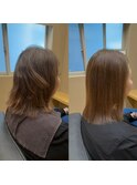 髪質改善ストレート/縮毛矯正/小顔/ワンレン/40代/50代