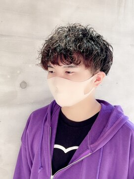 スティルヘア(still hair) 20代30代韓流☆ツイストパーマショートマッシュアッシュブラック