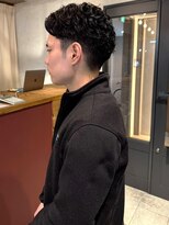 アトリエ(atelier.)&nbsp;20代 刈り上げ ツーブロック スパイラルパーマ メンズパーマ