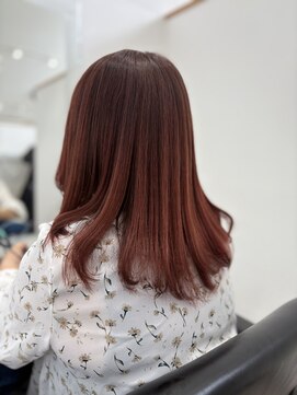 フォーディー(for D) Hair Salon for D　 ×　レッドカラー