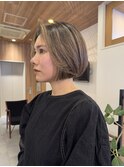 ミニボブ＊ショートボブ＊顔周り＊顔周りレイヤー＊ハイライト