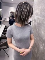 キング 高槻(K!ng) 縮毛矯正髪質改善ハイライトレイヤーカット枚方美容室エクステ