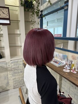 ラック 海老名店(LUCK) 伸ばしかけボブ