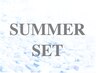 【SUMMER】イルミナカラー＋季節のトリートメント＋ミントシャンプー