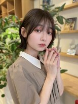 ルエ(rue)&nbsp;【ナチュラルヘア】くびれミディ顔まわりレイヤー　★薄め前髪