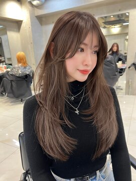 サイン 表参道(SIGN) お洒落なレイヤーカットハッシュカットレイヤーボブ渋谷