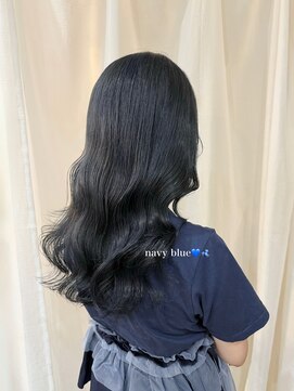 スイート ヘアデザイン(Suite HAIR DESIGN) 色落ちも楽しめる！【ネイビーグレー】