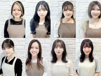 ネオリーブアオバ 高田馬場店(Neolive aoba)の写真/[カット+トリートメント¥5500/カット+カラー+TR¥7700]女性スタイリスト多数在籍☆縮毛矯正/髪質改善