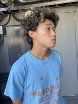 ブロック ジャポン(bloc japon)&nbsp;ソフトアフロ　メンズパーマ　ハードパーマ　アフロパーマ