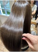 髪質改善ストレート