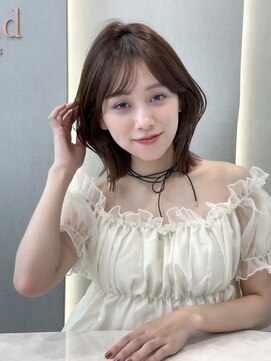 ロンドリゼル 札幌(Lond RiseL) ◯ オリーブグレー/韓国/レイヤーカット/髪質改善/縮毛矯正/札幌