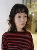 ミディアムパーマ