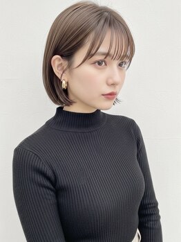 髪質や骨格、ライフスタイルに合わせたカットで大人女性の為のショートスタイルに。【新松戸/ショート】