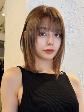 レイヤーカットミディアムレイヤー顔周りレイヤーロングレイヤー