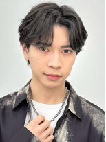 ロンドワン 三宮元町(Lond one) 韓国風センターパート/フェザーパーマ